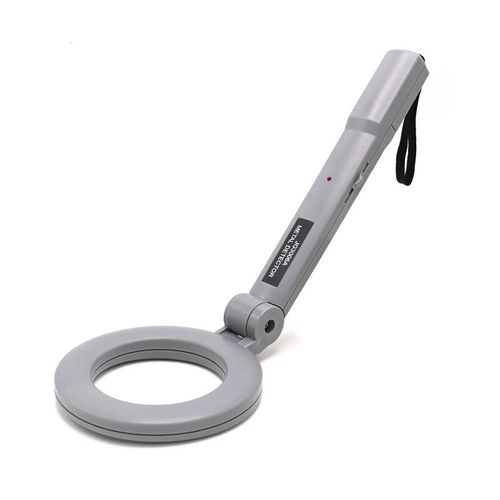 Handheld metal detector, high-sensitivity, compact size, suitable for exam security checks, mobile phone detection, outdoor scanning and detection.