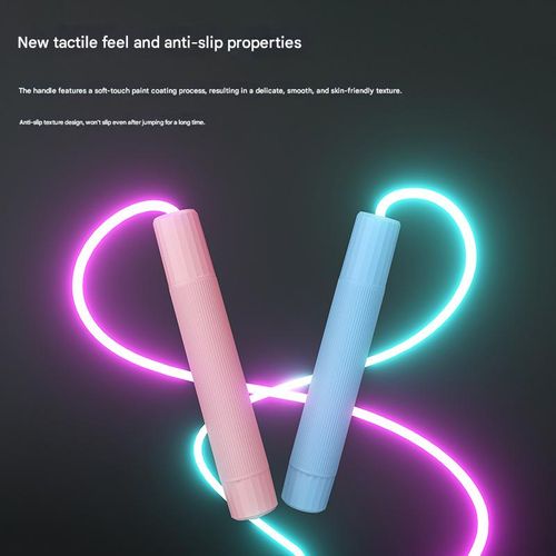 Glowing jump rope