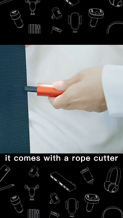 Baseus All-Metal Car Safety Hammer, a practical fire emergency escape and rescue tool, window breaker, and gift item.