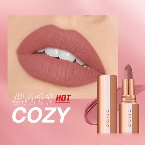 O.TWO.O Mist Kiss Color-Locking Matte Lipstick SC064 Light mist long-lasting matte velvet lipstick