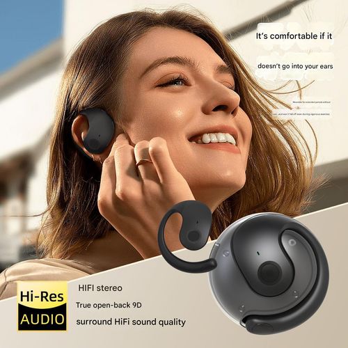 Little Coconut Ball Wireless Bluetooth Earphones, Bluetooth 5.4, Earhook Design, High-Quality Sound, In-Ear Design, Intelligent Noise Cancellation