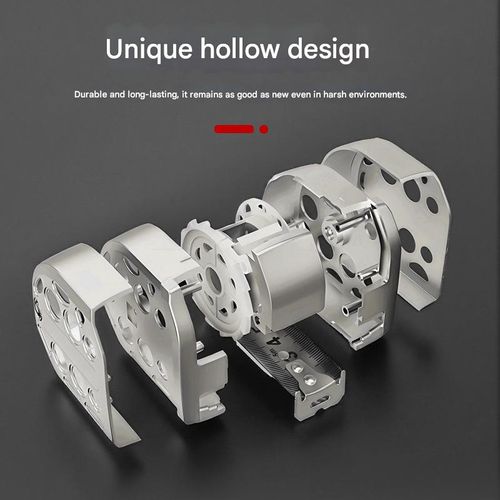 3-meter high-carbon steel perforated tape measure, drop-resistant, waterproof, rust-proof, industrial grade, high precision, drop-resistant.