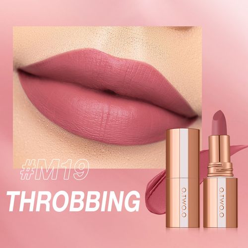 O.TWO.O Mist Kiss Color-Locking Matte Lipstick SC064 Light mist long-lasting matte velvet lipstick