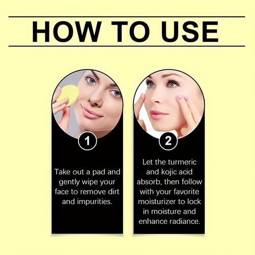 Turmeric soap with exfoliating particles and kojic acid: moisturizes and brightens the skin.