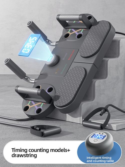 Multifunctional plank support and push-up stand training board – a great tool for chest and abdominal muscle training, perfect for home fitness.