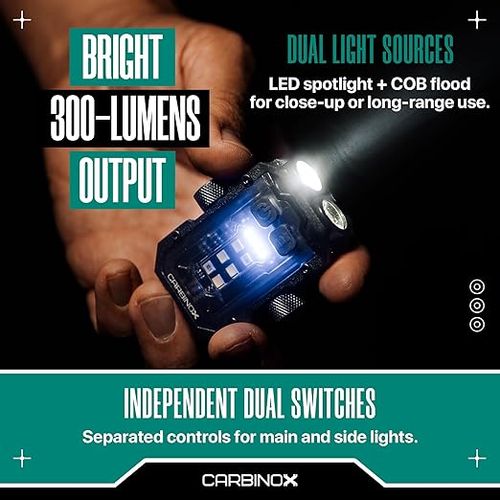 Mini Keychain Light – High-Brightness COB Hat Clip Light – Camping & Emergency Outdoor Lantern