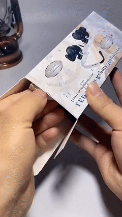 9892H-1 Small Mechanical Repair Engraving and Repair Magnifier with Dual LED Lights, Retractable High-Magnification Eyeglass Type