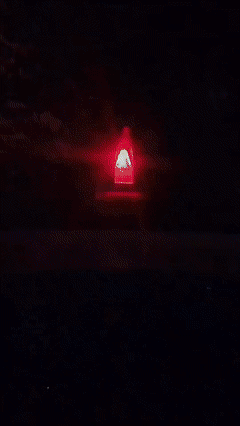 Solar-powered car decorative lights, shark fin antenna, roof spoiler light, anti-collision LED 8-light solar-powered modification light.