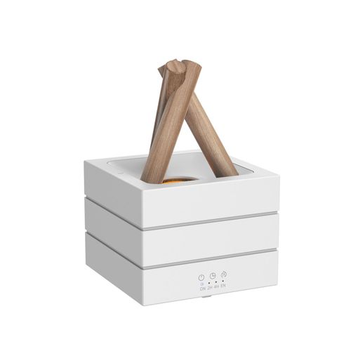 Simulated bonfire aroma diffuser, home desktop high-mist ultrasonic essential oil diffuser, colorful atmosphere, USB plug-in.