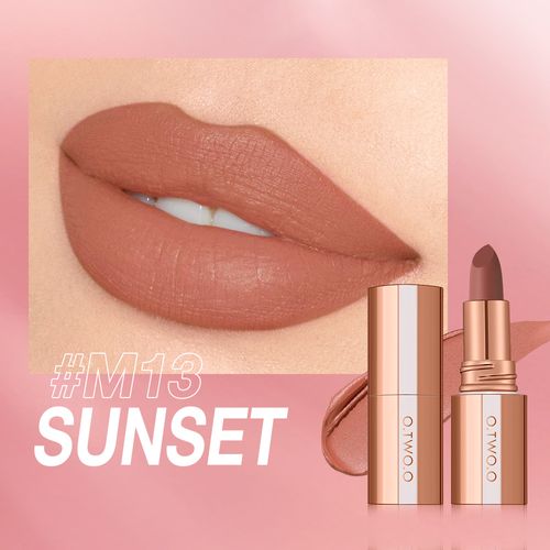 O.TWO.O Mist Kiss Color-Locking Matte Lipstick SC064 Light mist long-lasting matte velvet lipstick