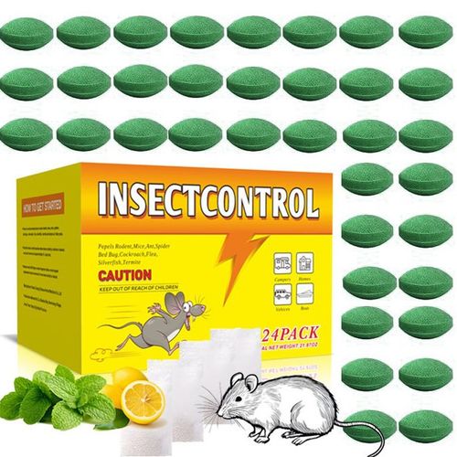 Plant-Based Essential Oil Repellent Sachets — Deters Rats, Snakes, and Various Rodents — Ideal for Camping & Gardens — Essential Oil Pellets