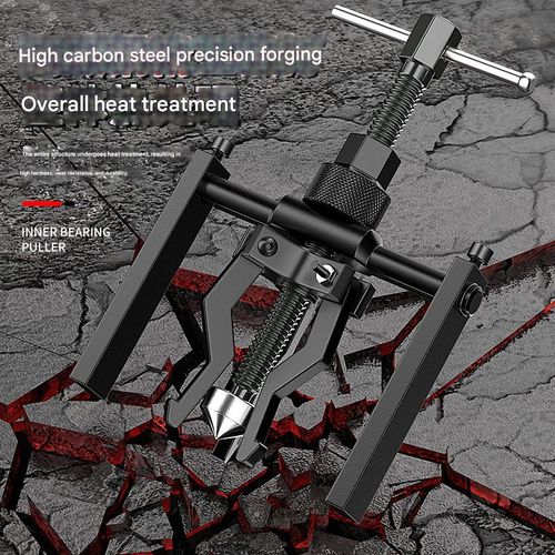 Internal and external bearing puller, bearing removal tool, universal puller, three-jaw small puller for removing wheels and bearings.