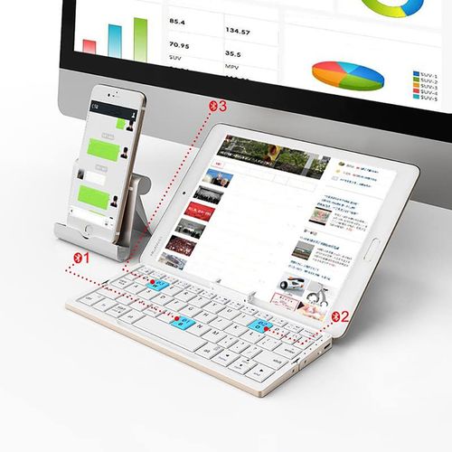 Foldable Bluetooth Keyboard