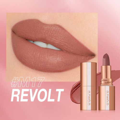 O.TWO.O Mist Kiss Color-Locking Matte Lipstick SC064 Light mist long-lasting matte velvet lipstick