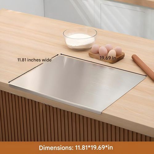 Stainless steel kitchen cutting board