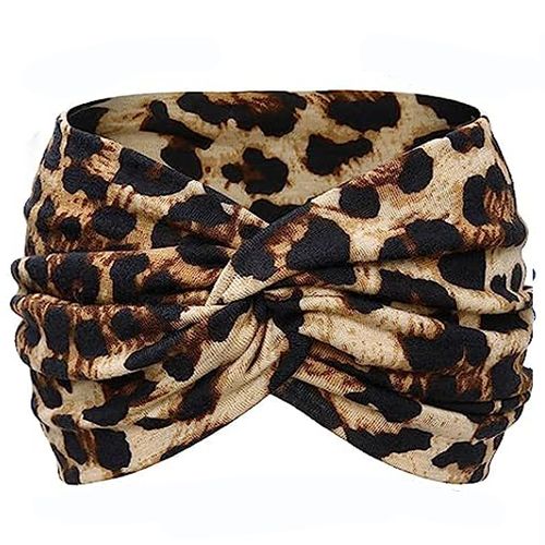 New Extra-Wide Women's Headband — Elastic, Crisscross Hair Accessory for Yoga, Running, and Sports