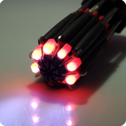 8-in-1 screwdriver with LED flashlight, multi-purpose car screwdriver, outdoor tool