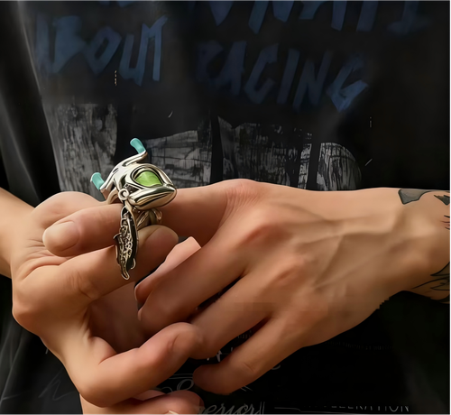 Personalized fishing line necklace