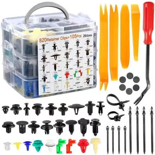 925pcs Car Retainer Clips & Fastener Remover