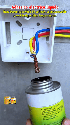 Liquid insulating electrical universal adhesive, waterproof coating, power strip strong sealant, circuit board sealant, flame retardant adhesive