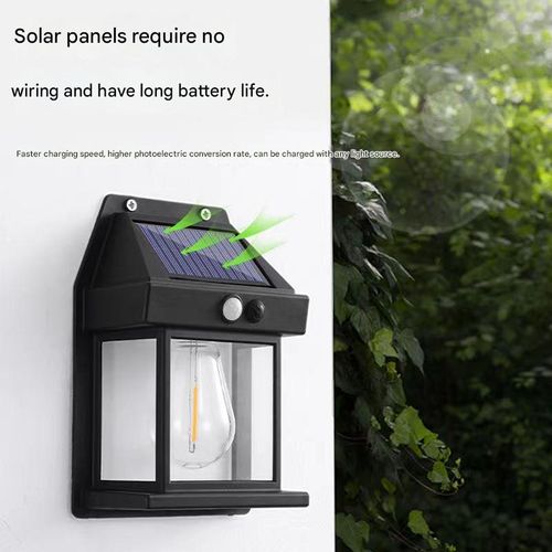 Solar waterproof tungsten filament lamp