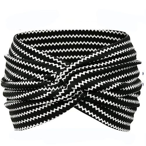 New Extra-Wide Women's Headband — Elastic, Crisscross Hair Accessory for Yoga, Running, and Sports