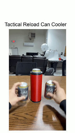 Double Tactical Reload Can Holder