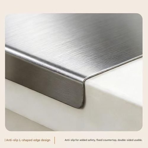 Stainless steel kitchen cutting board