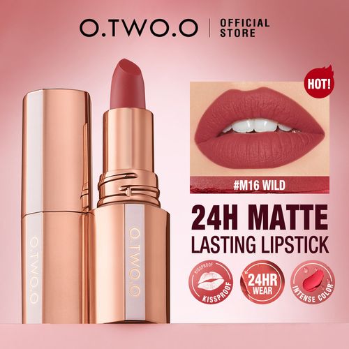 O.TWO.O Mist Kiss Color-Locking Matte Lipstick SC064 Light mist long-lasting matte velvet lipstick