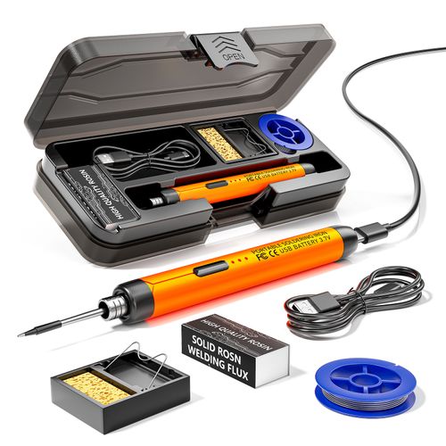 Electric Soldering Iron Repair Kit — Mini Home-Use Lithium-Battery Soldering Iron Set