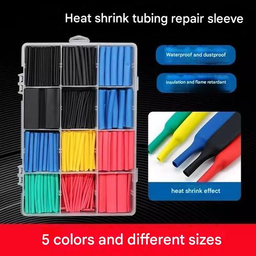 Heat shrink tubing, waterproof insulating sleeve, electrical wire, household protective sleeve, data cable, earphone repair wiring, shrink tubing, colored