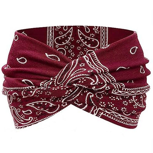 New Extra-Wide Women's Headband — Elastic, Crisscross Hair Accessory for Yoga, Running, and Sports