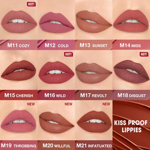 O.TWO.O Mist Kiss Color-Locking Matte Lipstick SC064 Light mist long-lasting matte velvet lipstick
