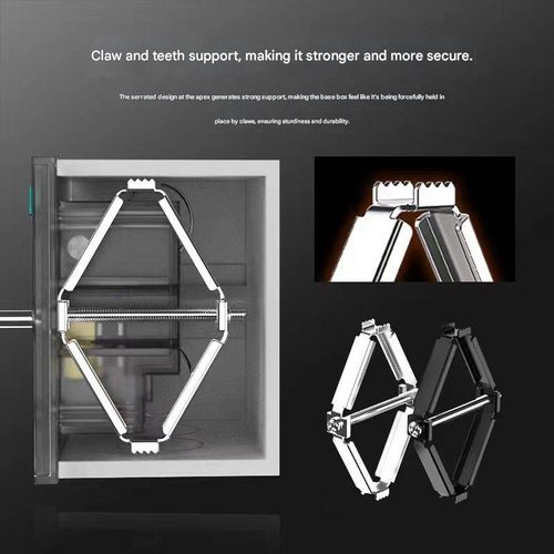 Type 86 concealed junction box repair tool, switch and socket repair kit, base box and wiring box installation and fixing tool, metal rhombus design.