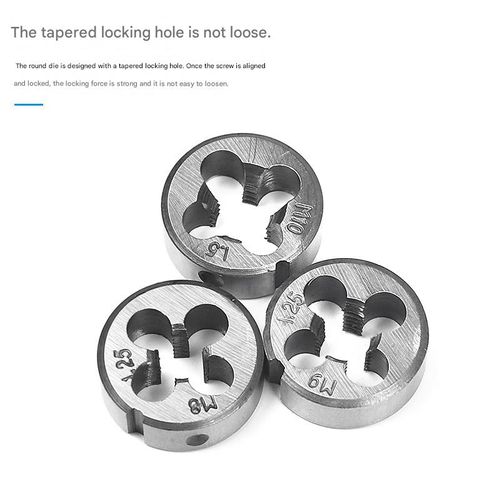 Tap and die set, hand tools, tap wrench, die stock, metric thread repair tools