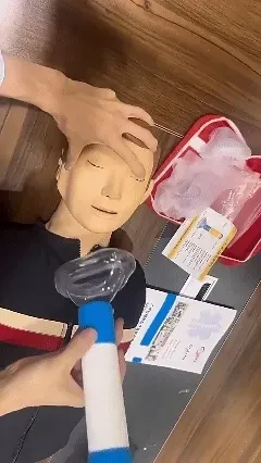 Heimlich maneuver device, negative pressure suction device, anti-choking and anti-suffocation instruments, and airway emergency tools with face masks.