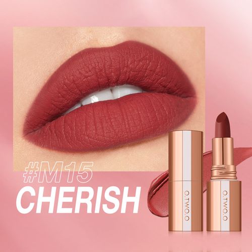O.TWO.O Mist Kiss Color-Locking Matte Lipstick SC064 Light mist long-lasting matte velvet lipstick
