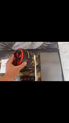 Silent abdominal exercise wheel