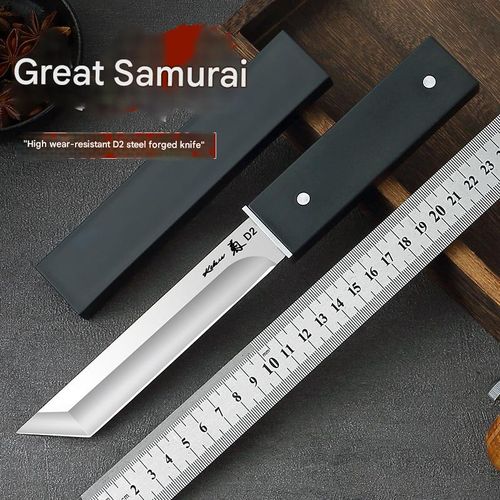 Stainless steel fruit knife, sharp camping knife, meat cutting knife, slicing and dicing knife with sheath, peeling knife, straight knife, portable knife with sheath.
