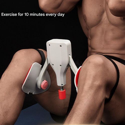 Kegel exercise device for leg muscles, inner thighs, home use, high resistance (35KG), pelvic floor muscle and PC muscle trainer for men.