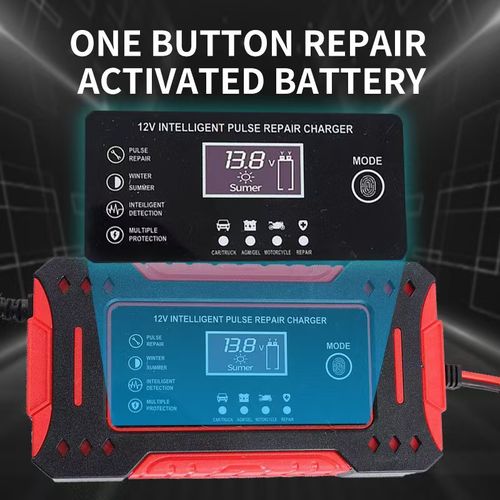 Car battery charger, motorcycle battery charger, battery charger