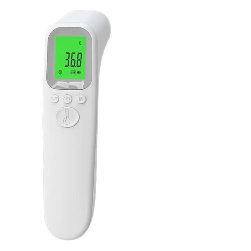 AD802 Handheld Infrared Forehead Thermometer, Non-contact Home Use Body Temperature Gun, Electronic Human Body Thermometer.  Uses 7号 (AAA) batteries. Batteries are not included and must be purchased separately.