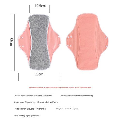 Reusable and washable incontinence pads for women | Leak-proof, waterproof, and breathable | Made of pure cotton, effectively preventing urinary incontinence.