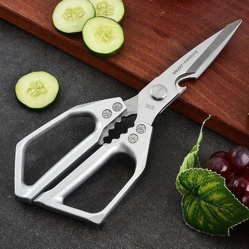 Multifunctional stainless steel kitchen scissors, household scissors, powerful chicken bone scissors, chicken bone tool, kitchen bone shears