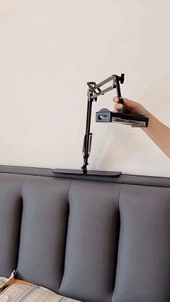 This hidden phone holder for your bedside is perfect for watching movies, TV shows, or live streams while lying in bed. It's suitable for both phones and tablets. A convenient stand that's a must-have for lazy people.