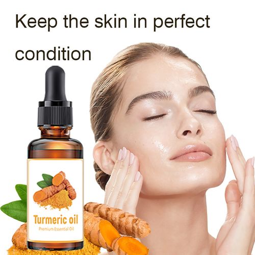 Turmeric soap with exfoliating particles and kojic acid: moisturizes and brightens the skin.