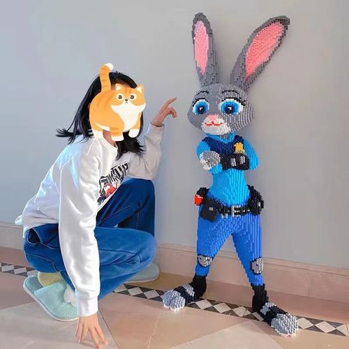 Zootopia Judy Hopps City Guard Building Block Toy