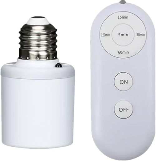 Wireless Remote Control Lamp Socket