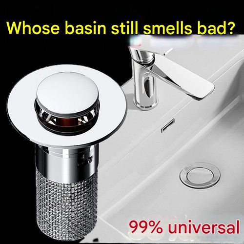 Washbasin Pop-up Drain Core — Sink Stopper & Leak Plug