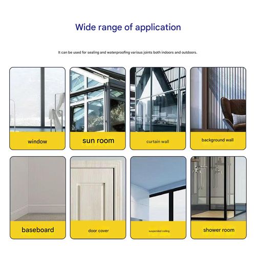 9900 Silicone Structural Sealant — For Aluminum Veneers, Aluminum-Plastic Composite Panels, Stone, and Sunrooms — Acidic Glass Sealant